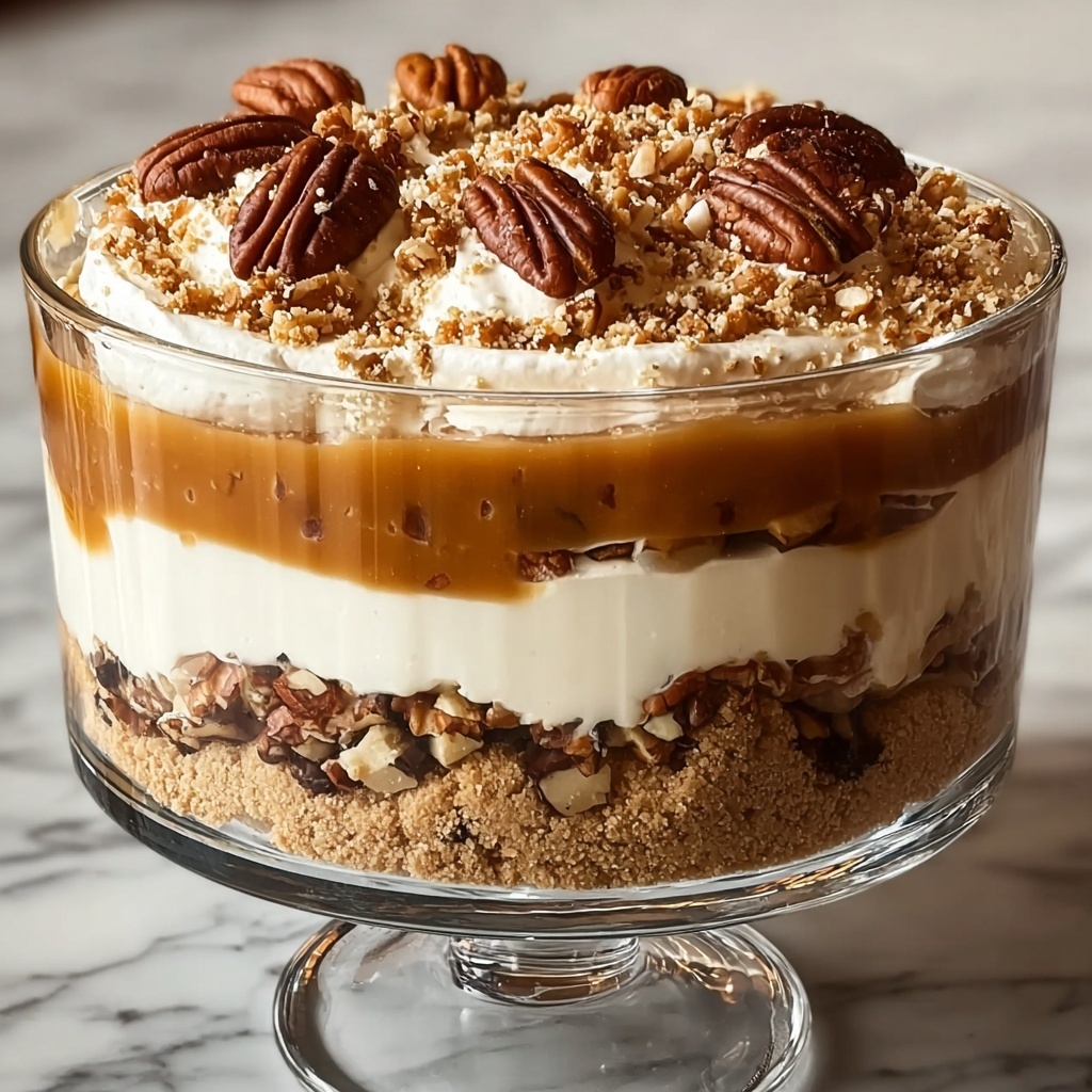 Pecan Pie Cheesecake Trifle Recipe - Recipe Image