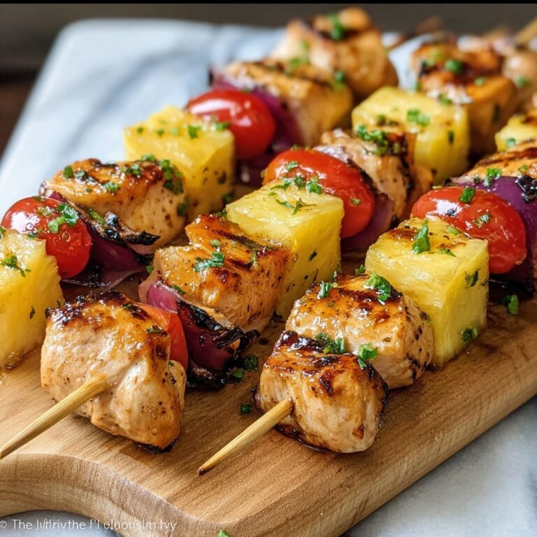 Pineapple Chicken Kabobs Recipe