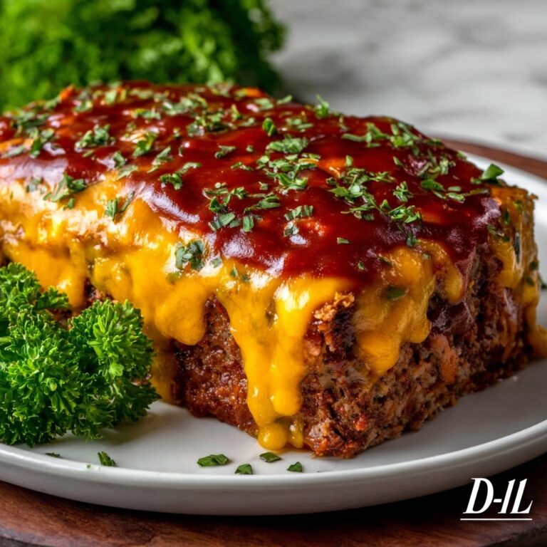 BBQ Cheddar Meatloaf Recipe