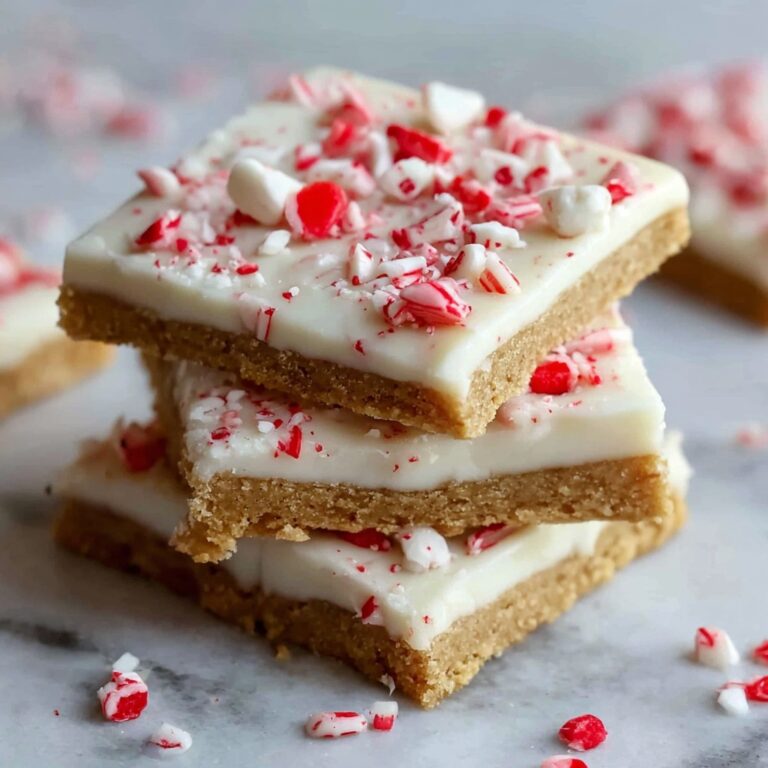 Peppermint Crunch White Chocolate Covered Graham Crackers Recipe