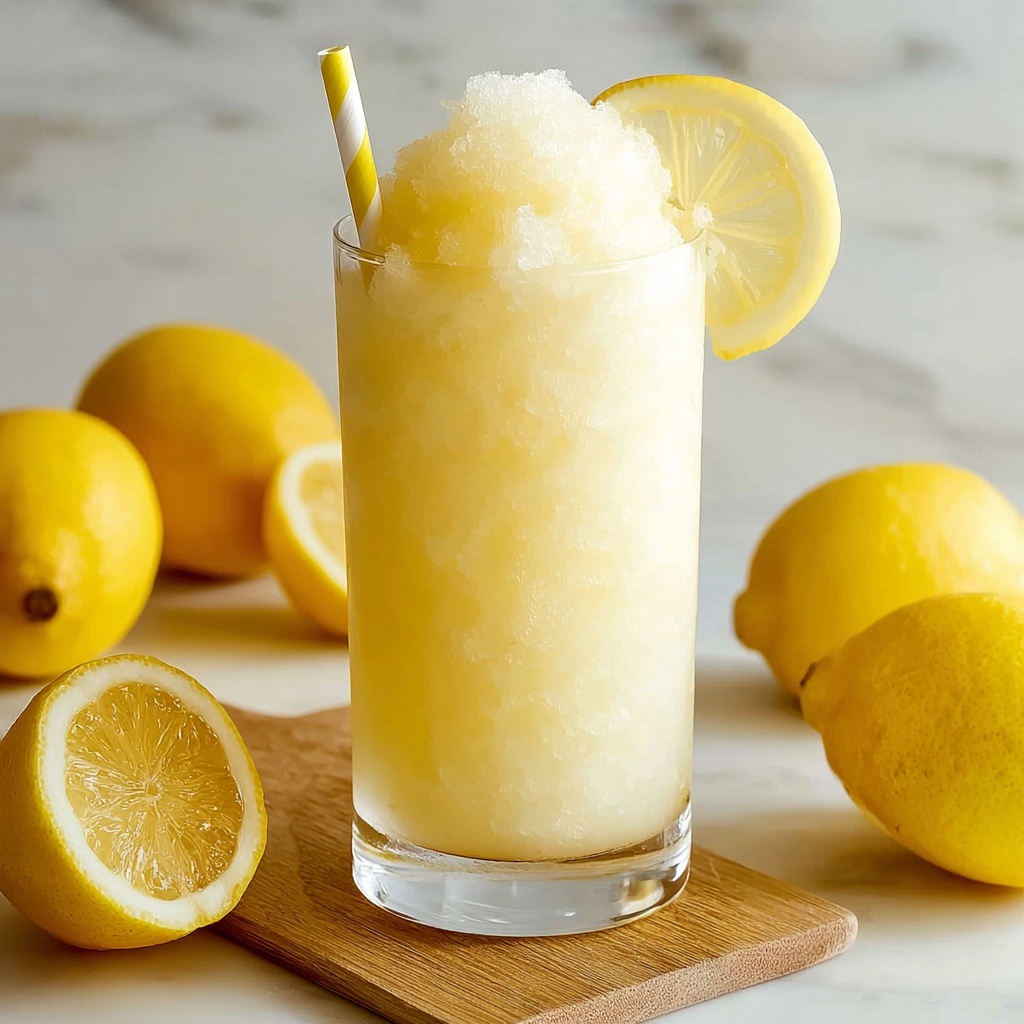Frozen Lemonade Recipe - Recipe Image