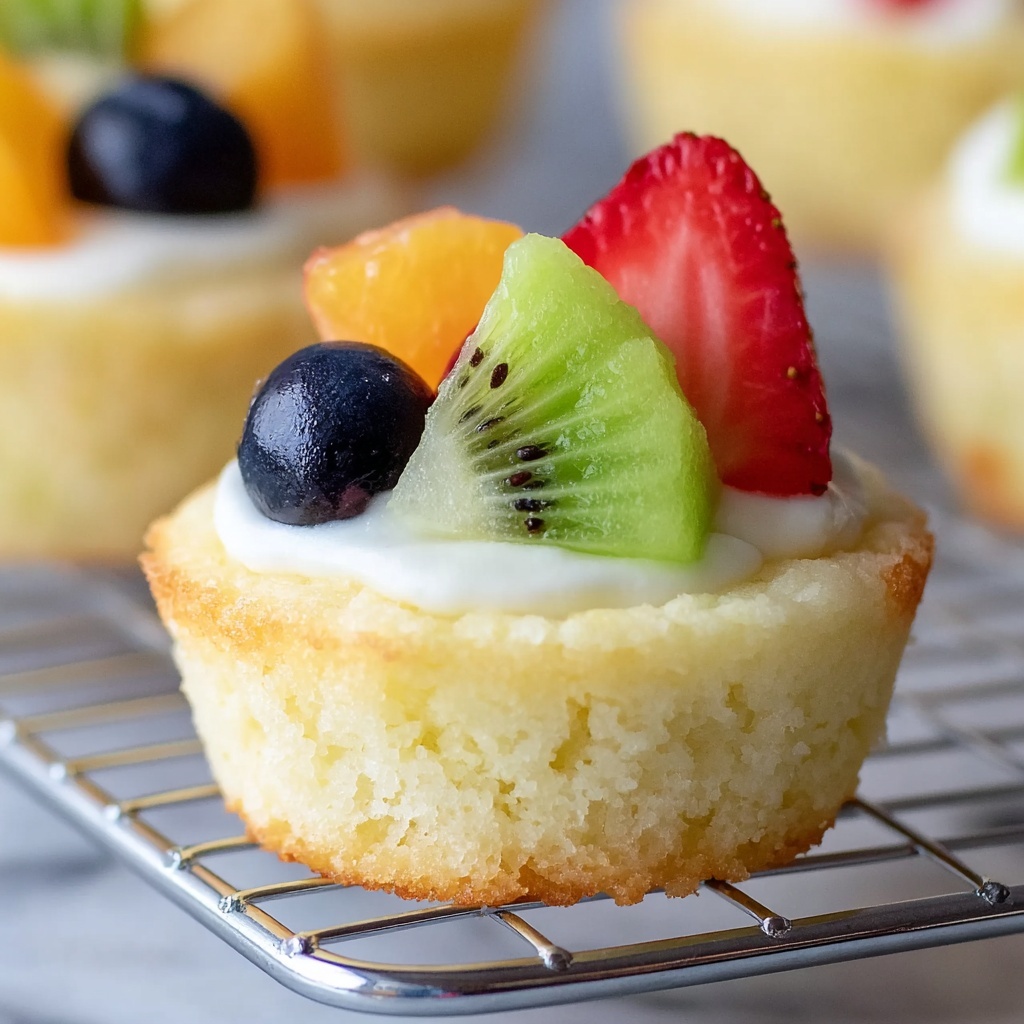 Cheesecake Sugar Cookie Cups with Fresh Fruit Topping Recipe - Recipe Image