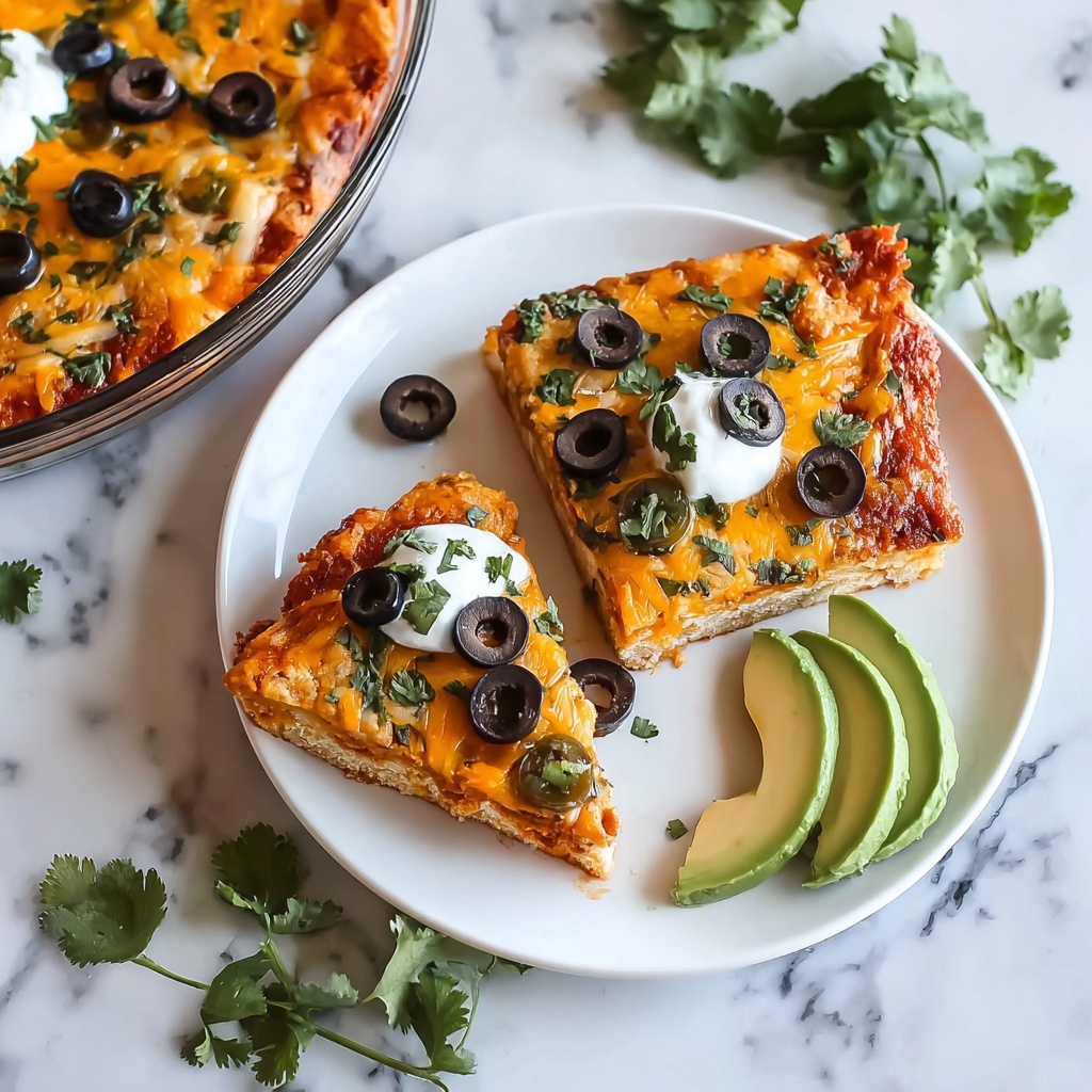 Crustless Taco Pie Recipe - Recipe Image