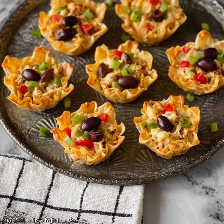 Italian Ranch Phyllo Cups Recipe