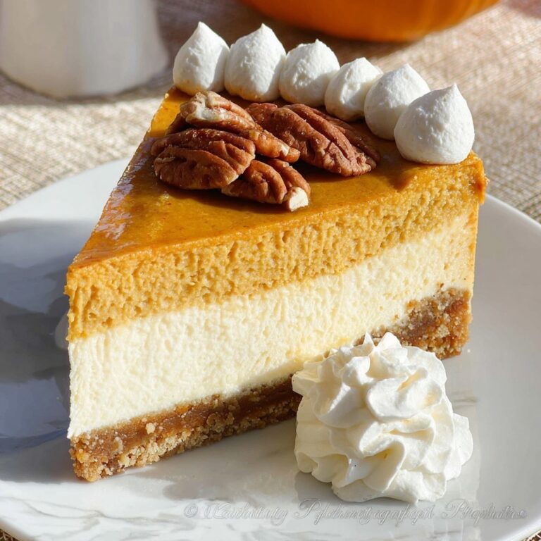 Pumpkin Pie Cheesecake Recipe