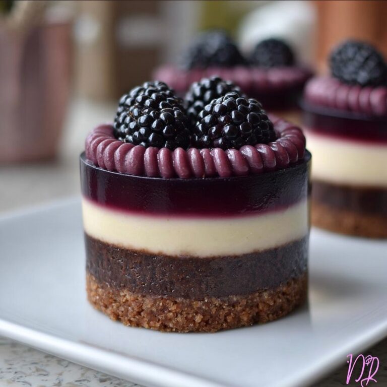 Blackberry Red Velvet Cheesecake Recipe