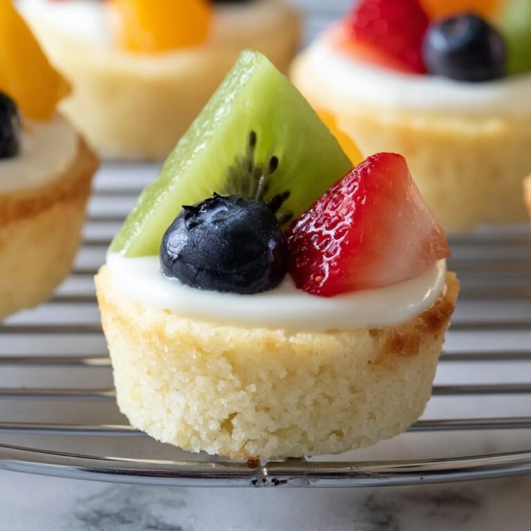 Cheesecake Sugar Cookie Cups with Fresh Fruit Topping Recipe