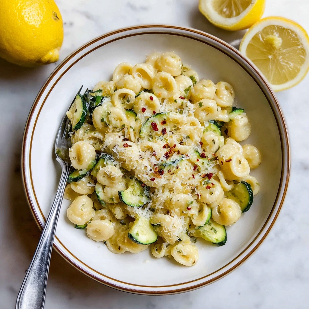 Lemon Zucchini Pasta Recipe - Recipe Image