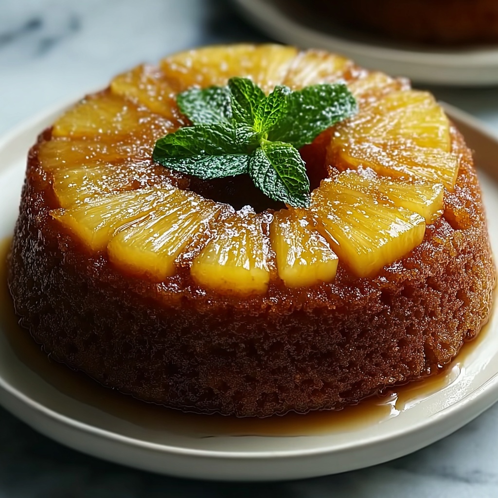 Pineapple Juice Cake Recipe - Recipe Image