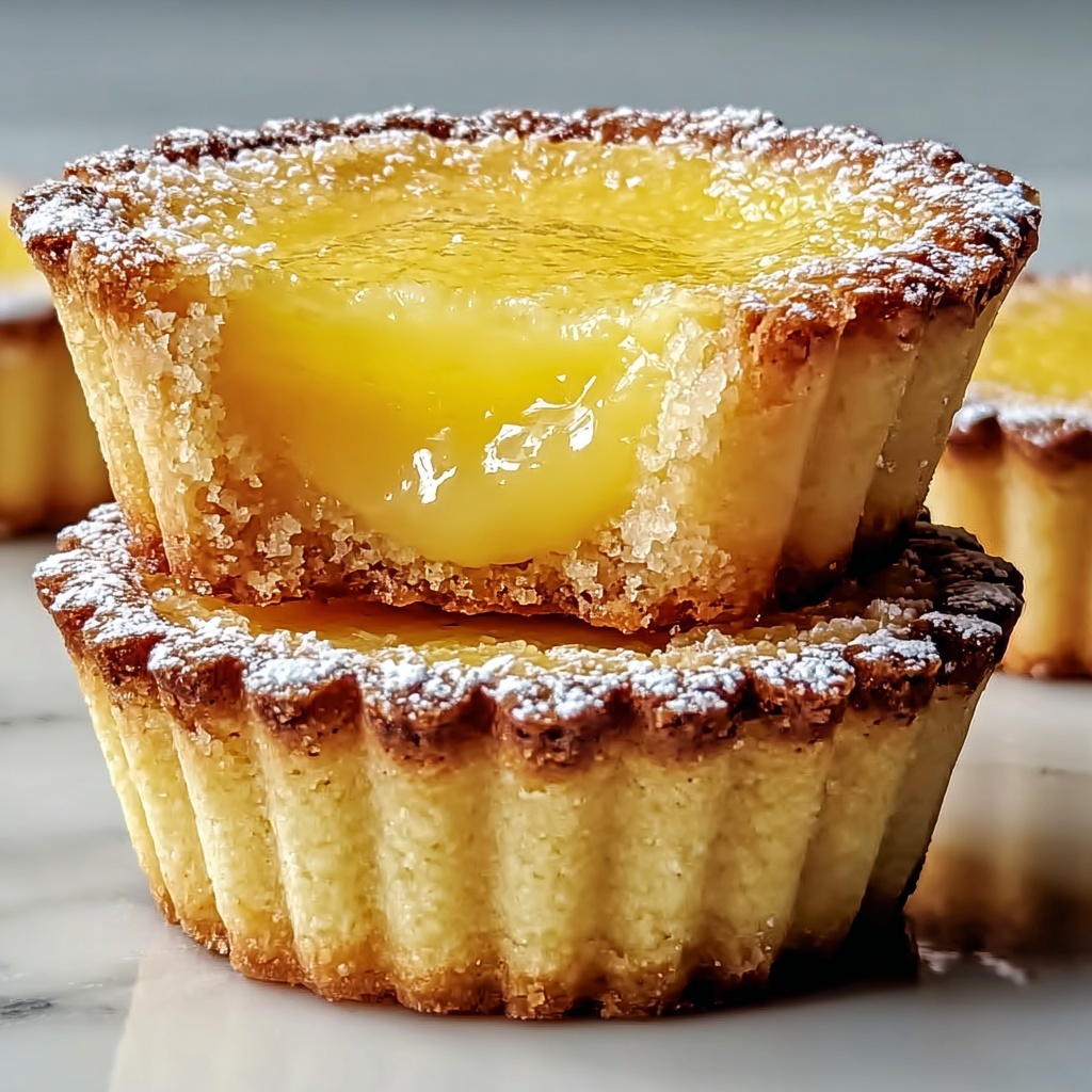 Mouthwatering Lemon Bar Cookie Cups Recipe - Recipe Image