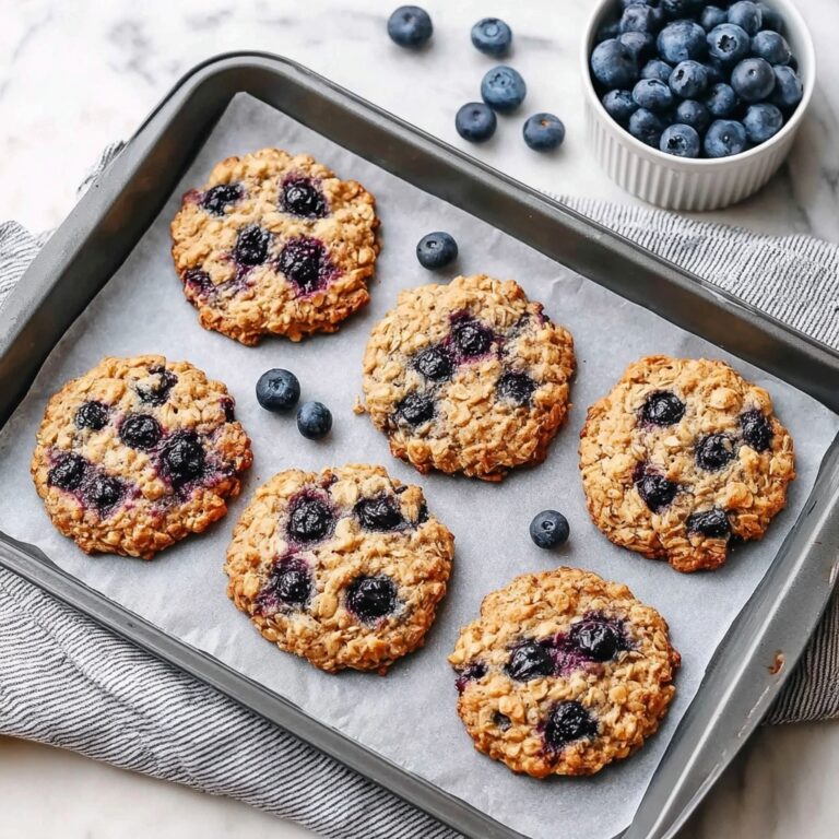 Chewy Blueberry Oatmeal Cookies Recipe