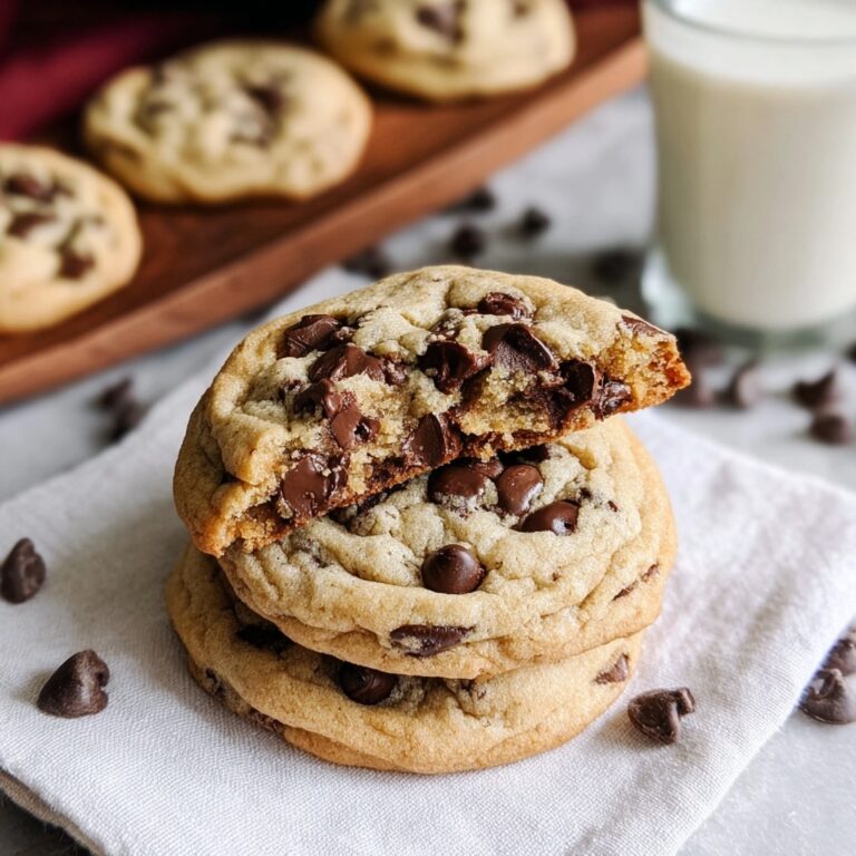 Ultra Thick Bakery Style Chocolate Chip Cookies Recipe