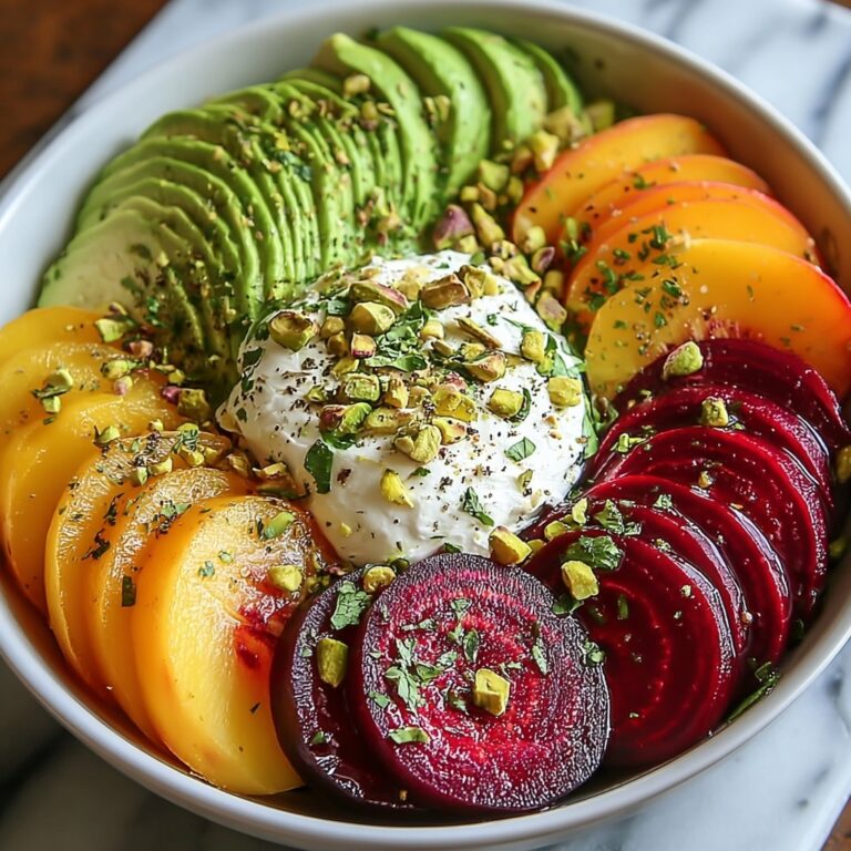 Indulgent Elegant French Beet and Avocado Salad with Crème Fraîche Recipe