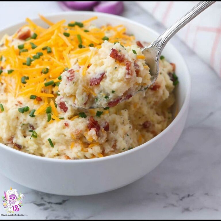 Mashed Potatoes with Bacon and Cheese Recipe