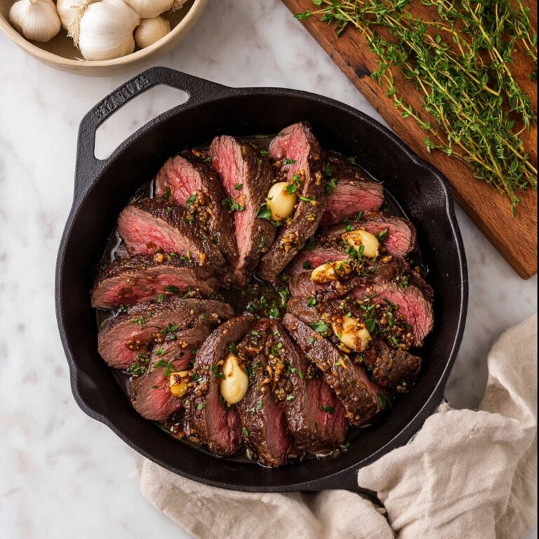 Garlic Roasted Beef Tenderloin Recipe