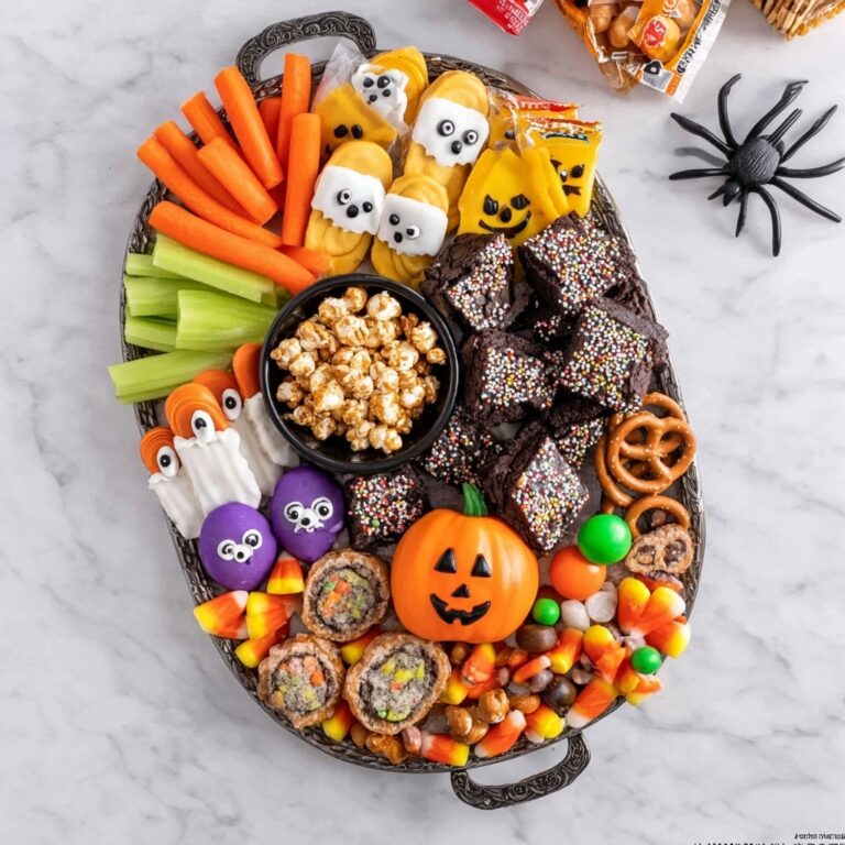 Fun Kid Halloween Snack Board Recipe