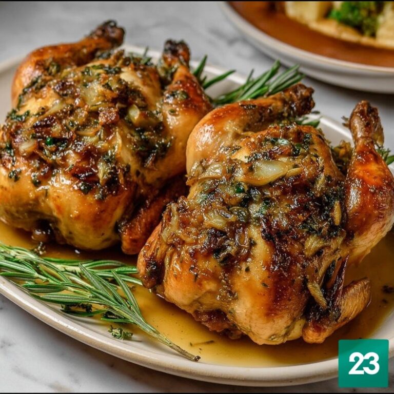 Stuffed Cornish Game Hens Recipe