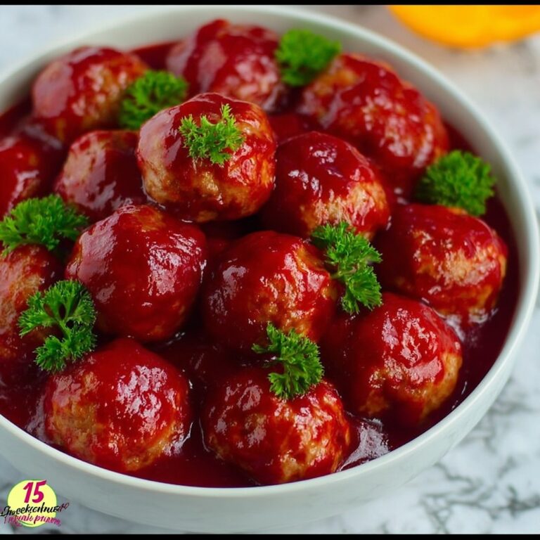 Quick Cranberry Meatballs Recipe