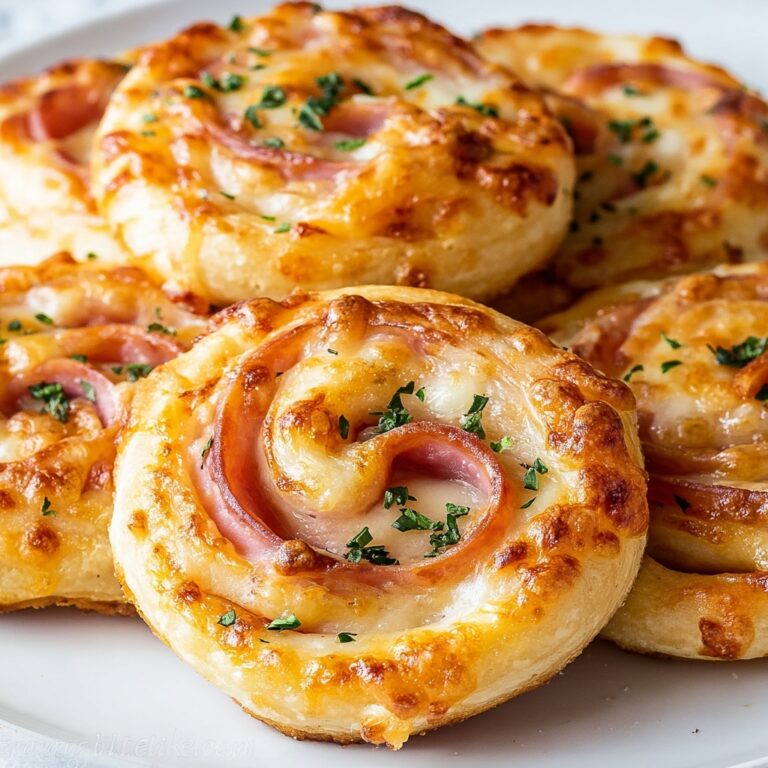 Valentine’s Day Ham and Cheese Pinwheels (Easy Party Bites) Recipe