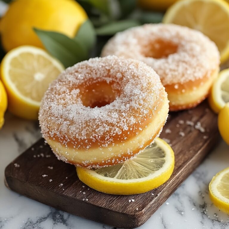 Lemon Sugar Baked Donuts Recipe