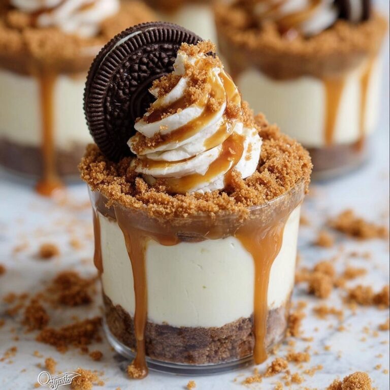 Cookie Butter Cheesecake Cups Recipe