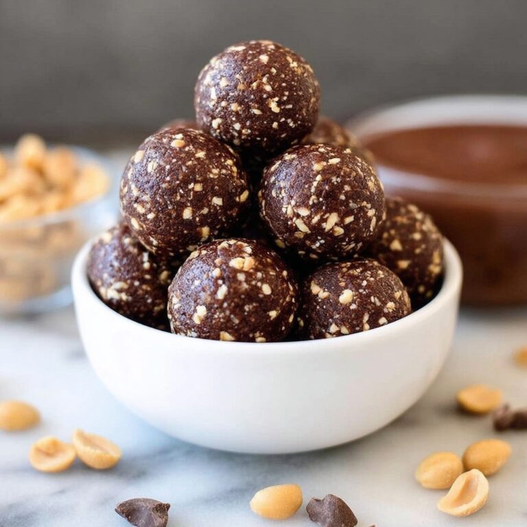 Chocolate Peanut Butter Energy Balls Recipe