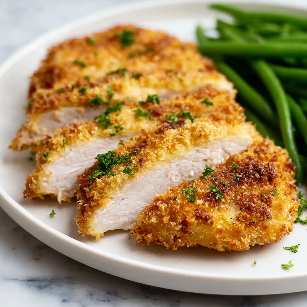 Air Fryer Parmesan Crusted Chicken Recipe - Recipe Image