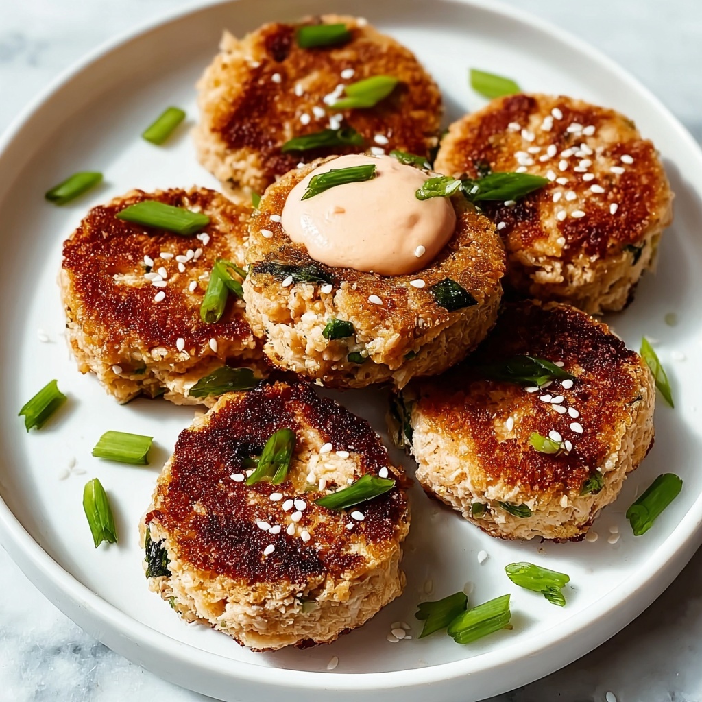 Asian Tuna Cakes with Spicy Mayo Recipe - Recipe Image