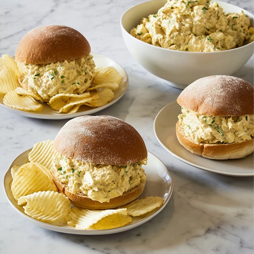 Shredded Chicken Sandwich with Creamy Ritz Cracker Spread Recipe - Recipe Image
