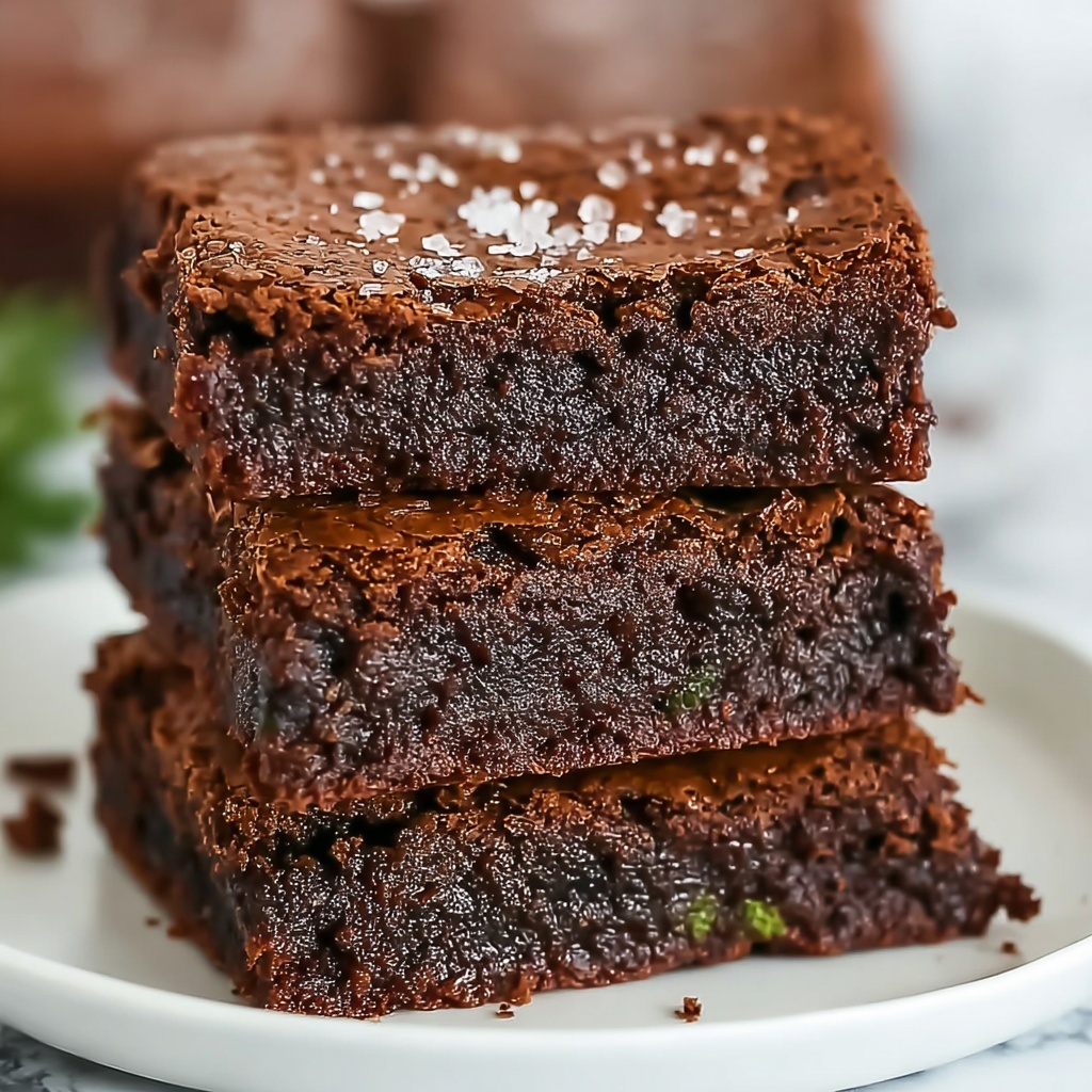 Zucchini Brownies Recipe - Recipe Image