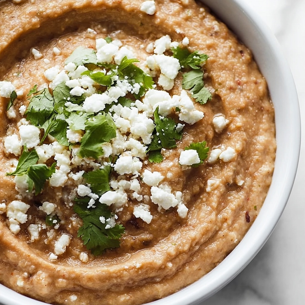 Creamy Slow Cooker Refried Beans Recipe - Recipe Image
