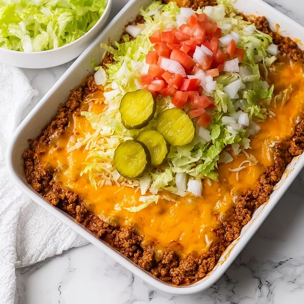 Big Mac Casserole Recipe - Recipe Image