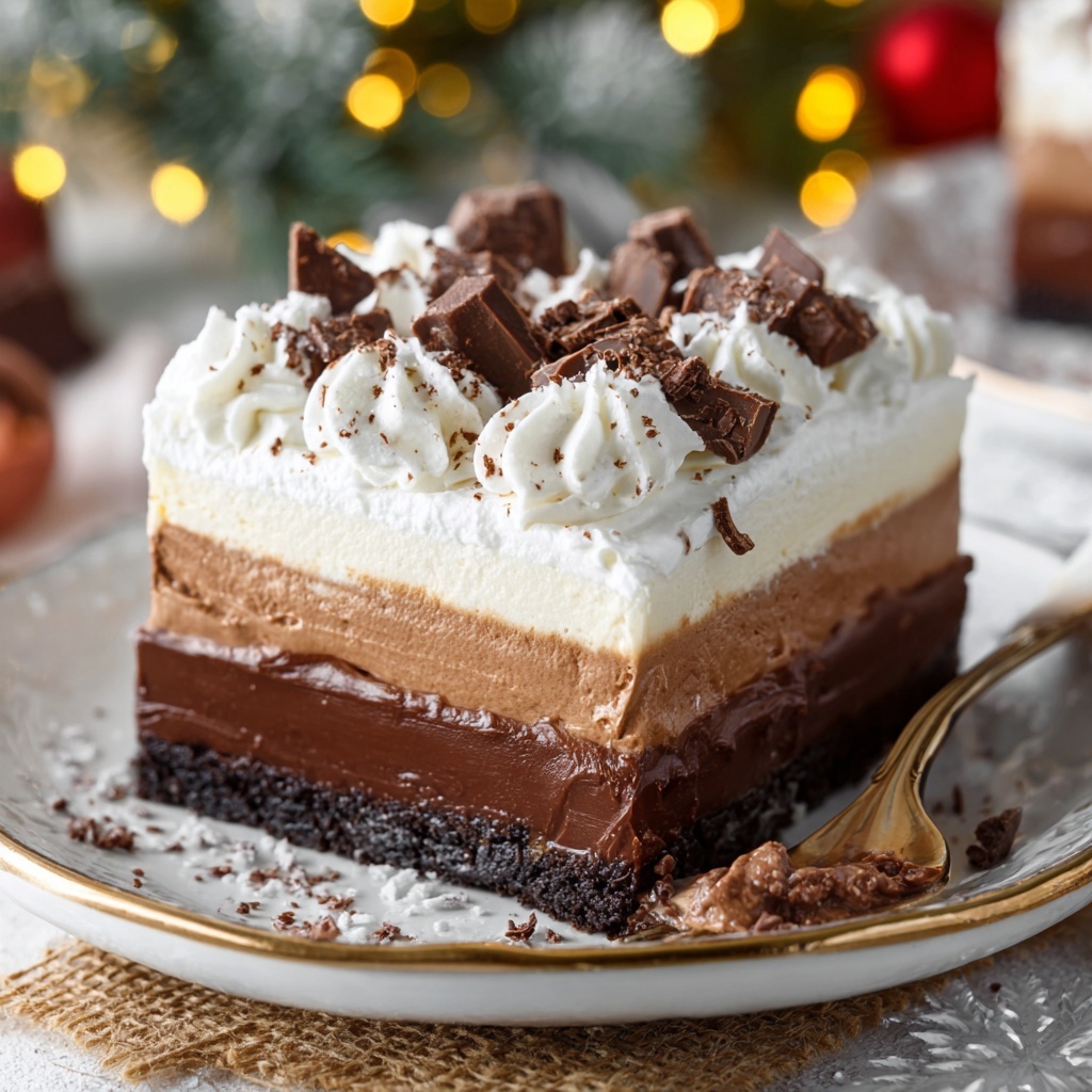 Chocolate Lasagna Cake Recipe - Recipe Image