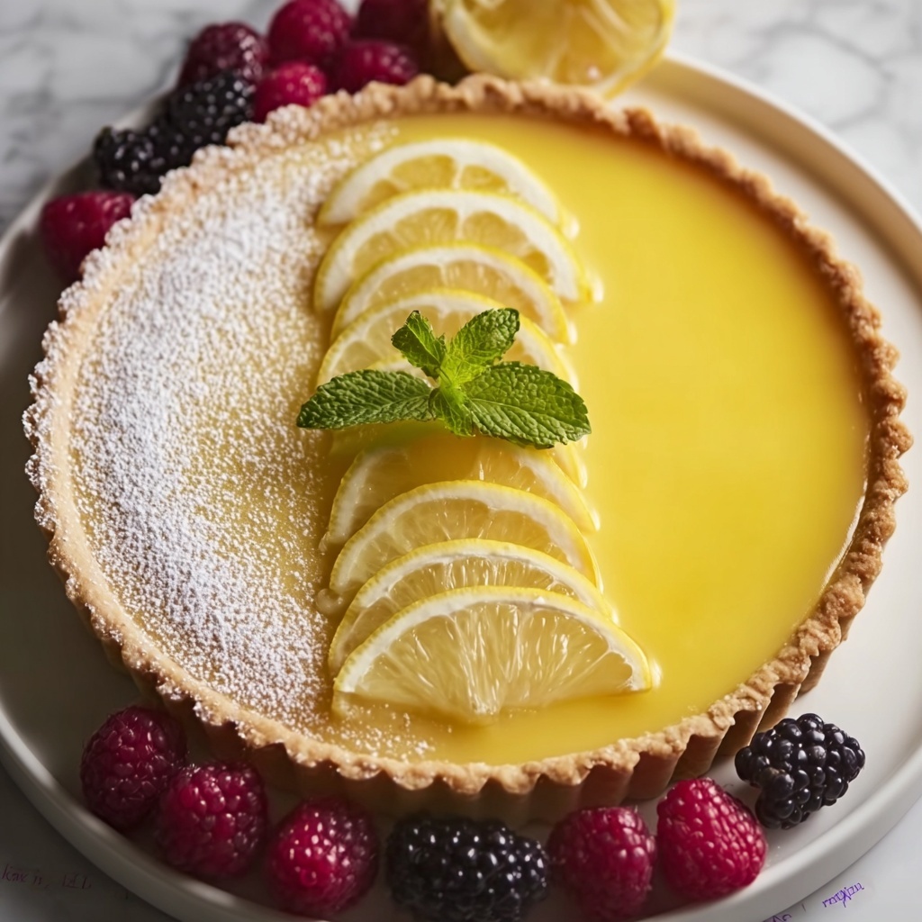 Lemon Bliss Tart Recipe - Recipe Image