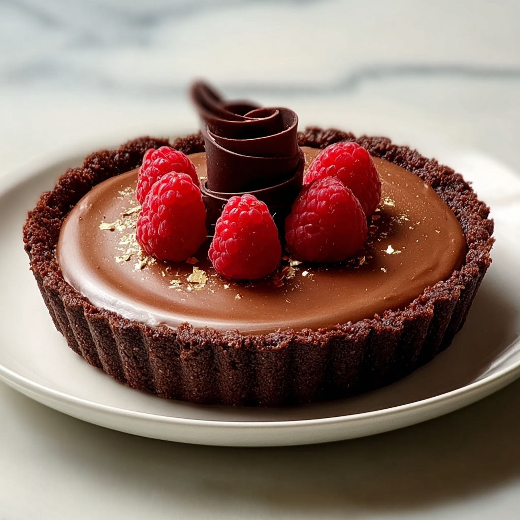 Chocolate Truffle Tart Recipe - Recipe Image