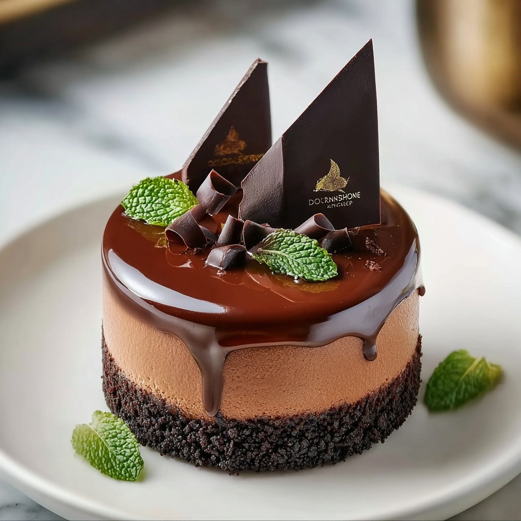 Decadent Chocolate Mousse Torte Recipe - Recipe Image