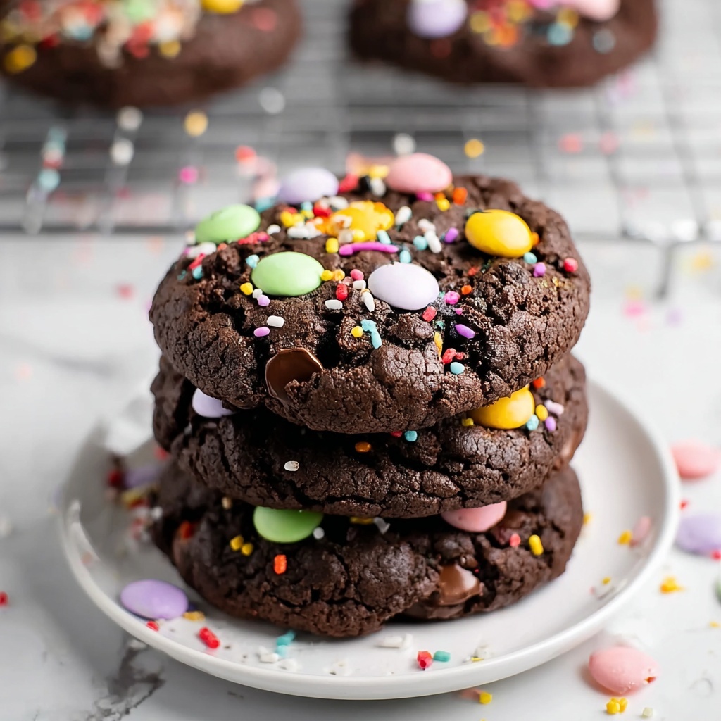 Gluten-Free Cosmic Brownie Cookies Recipe - Recipe Image