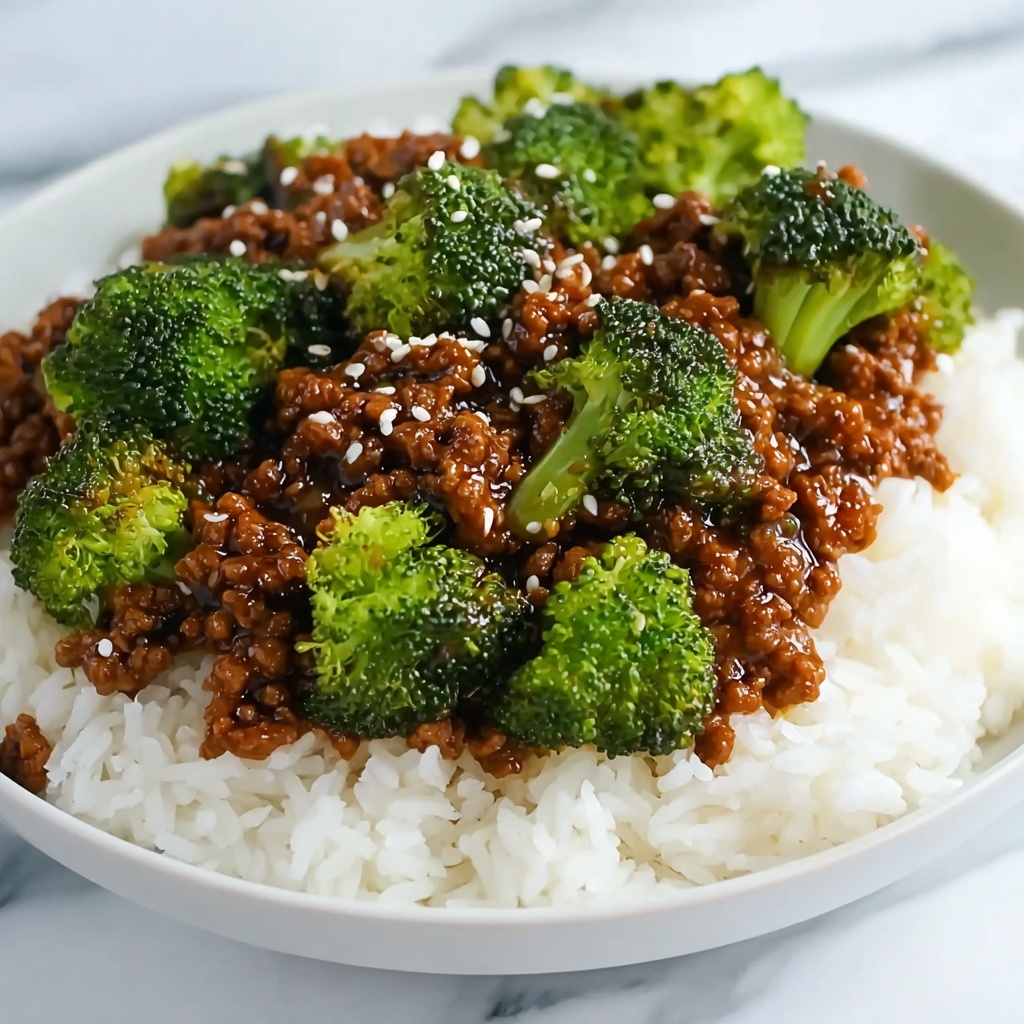 Honey Garlic Ground Beef and Broccoli Stir-Fry Recipe - Recipe Image