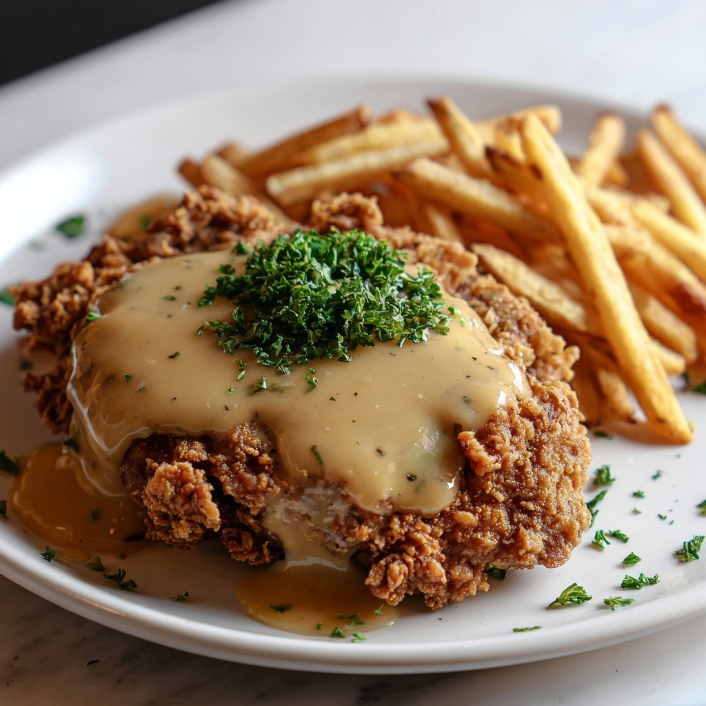 Chicken Fried Steak with Gravy Recipe - Recipe Image