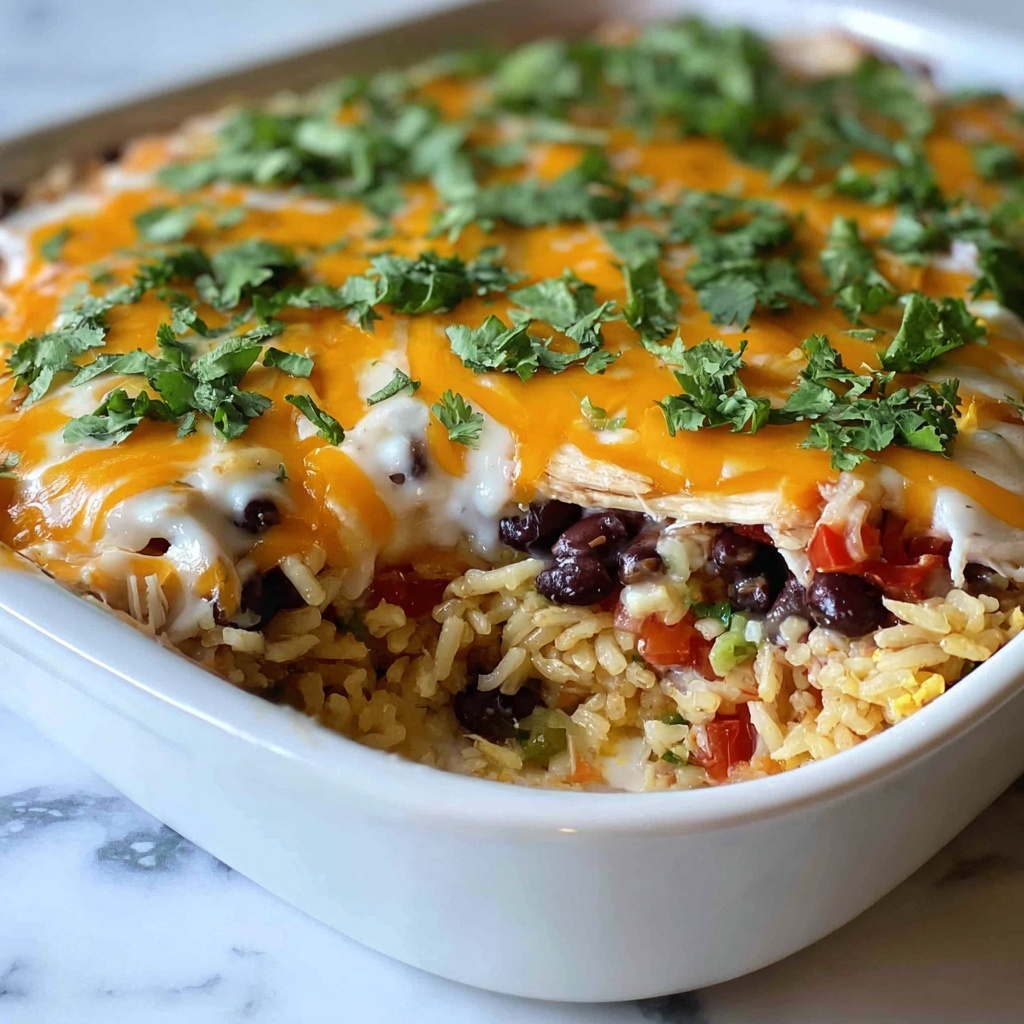 Chicken Burrito Casserole: 5 Ways to Savor This Comfort Food Recipe - Recipe Image