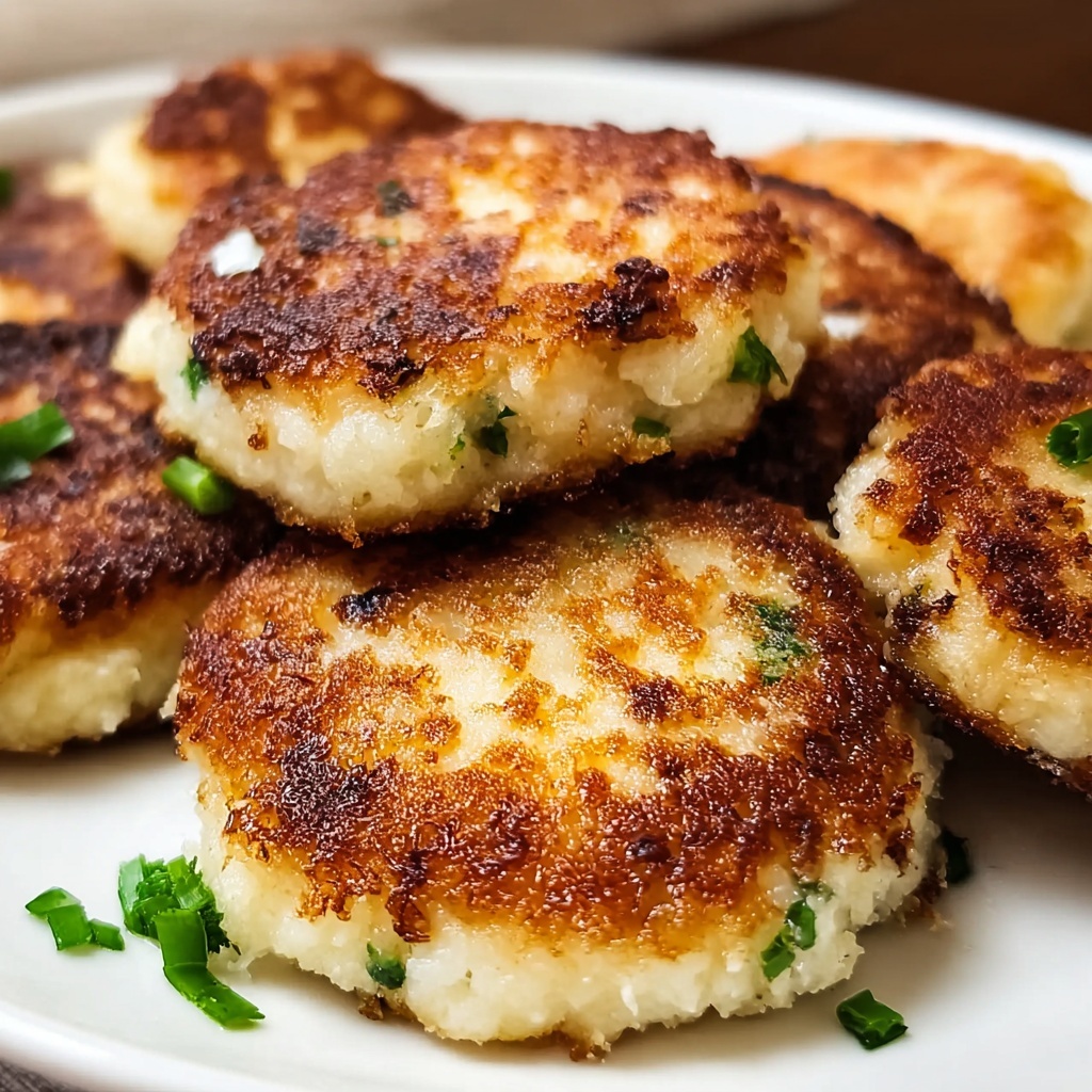 Fried Mashed Potato Patties Recipe - Recipe Image