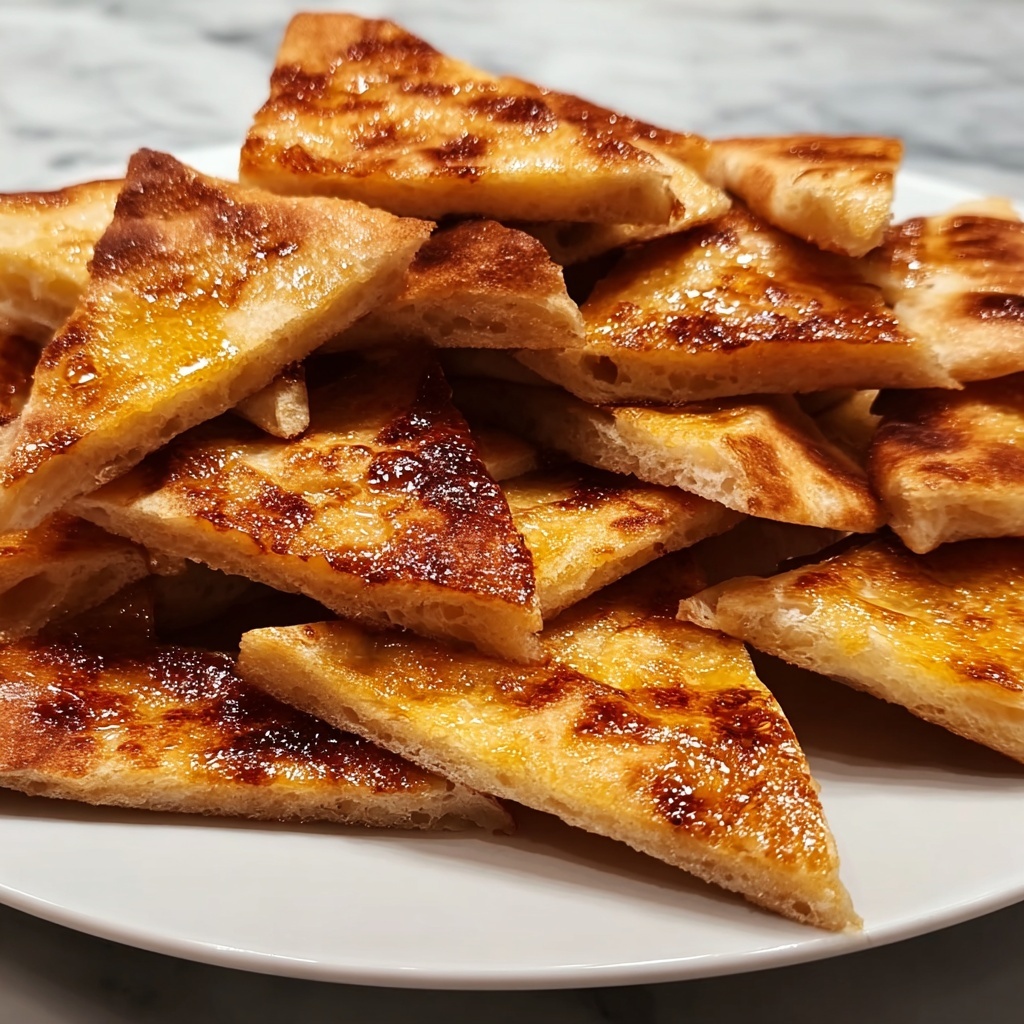 Homemade Pita Chips with Garlic and Paprika Recipe - Recipe Image