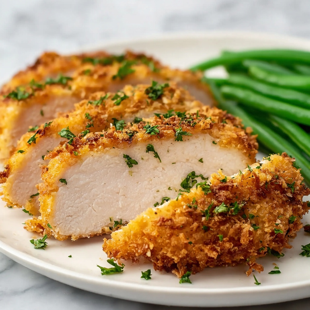 Air Fryer Parmesan Crusted Chicken Recipe - Recipe Image