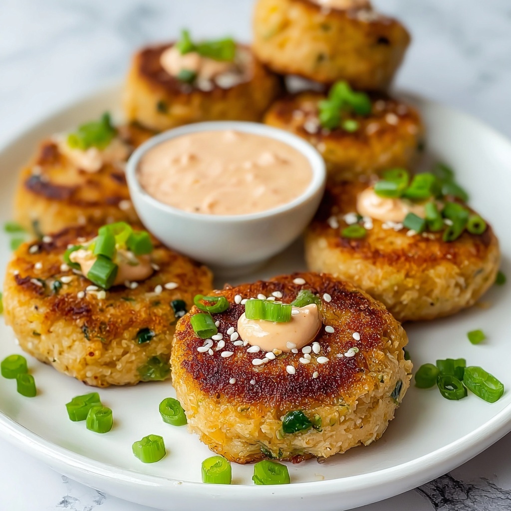 Asian Tuna Cakes with Spicy Mayo Recipe - Recipe Image