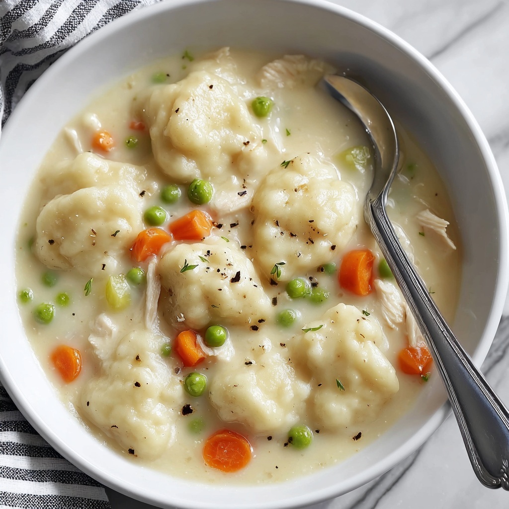 Chicken and Dumplings with Biscuits Recipe - Recipe Image