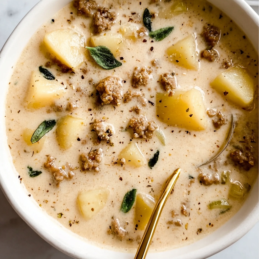 Creamy Italian Sausage Soup Recipe - Recipe Image