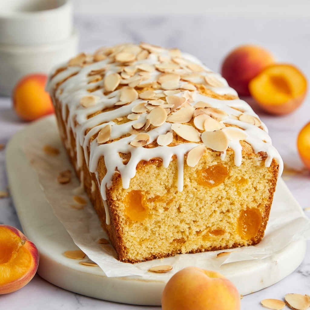 Easy Vegan Apricot Almond Cake Recipe - Recipe Image