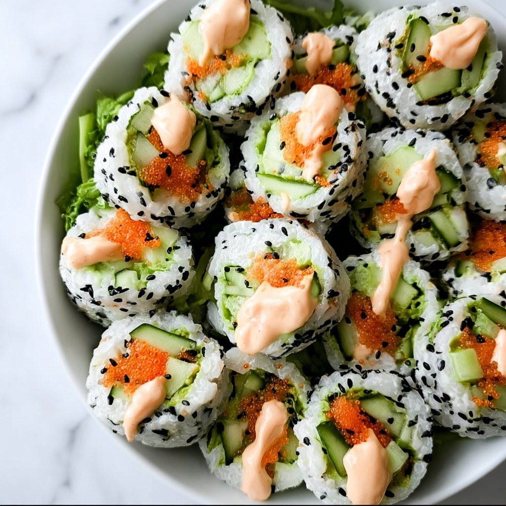 Fresh Cucumber California Roll Salad for a Healthy Kick Recipe - Recipe Image