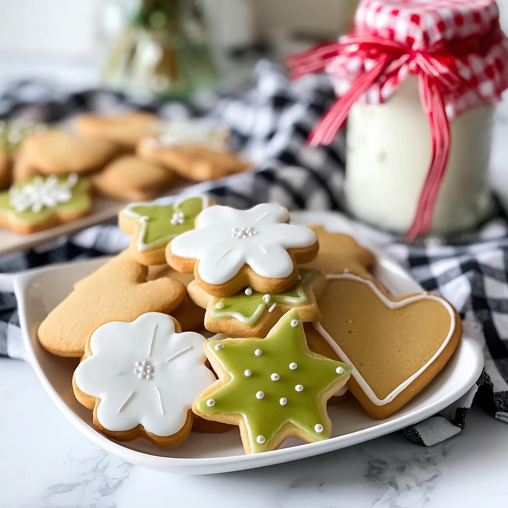 Soft Cut Out Sugar Cookies Recipe - Recipe Image