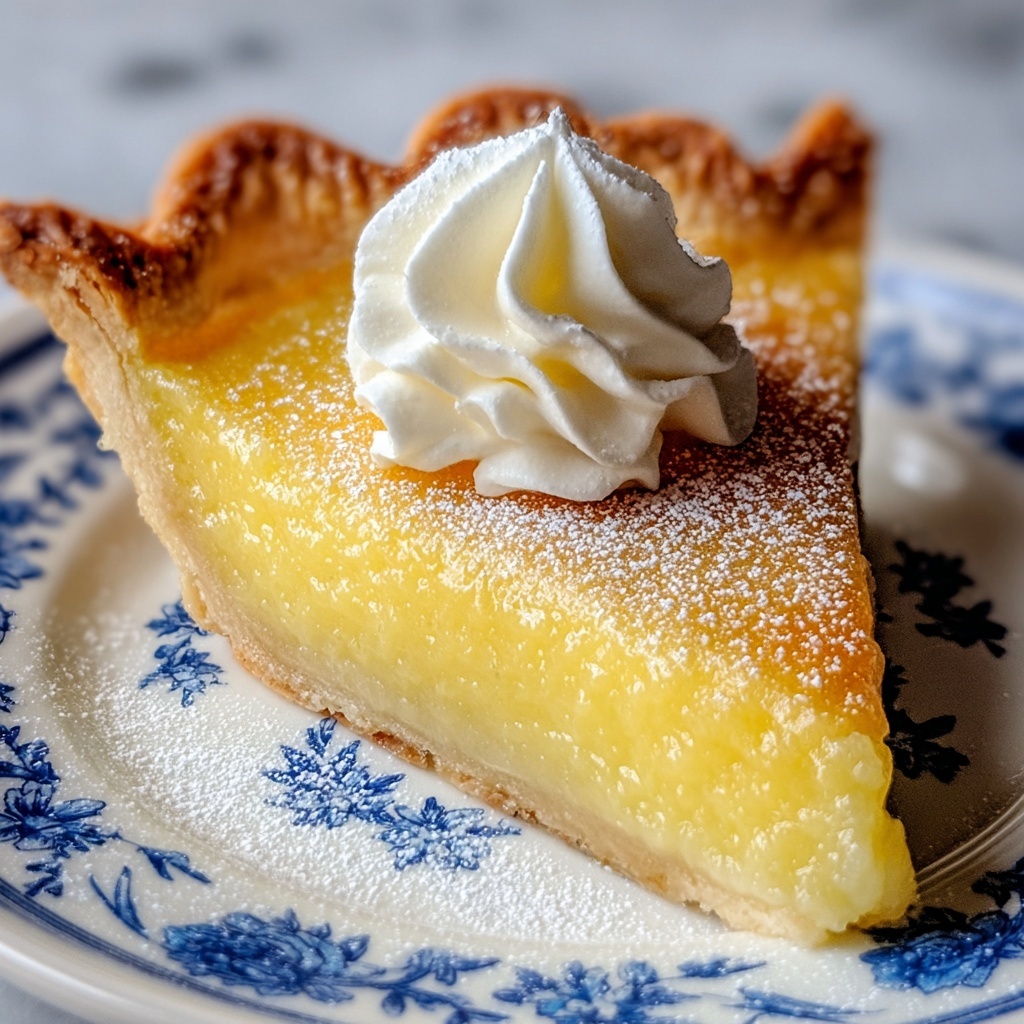 Classic Southern Buttermilk Pie Recipe - Recipe Image